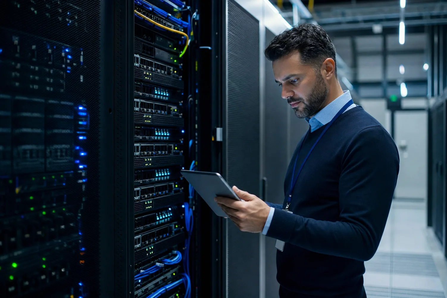 Technology specialist managing business network infrastructure